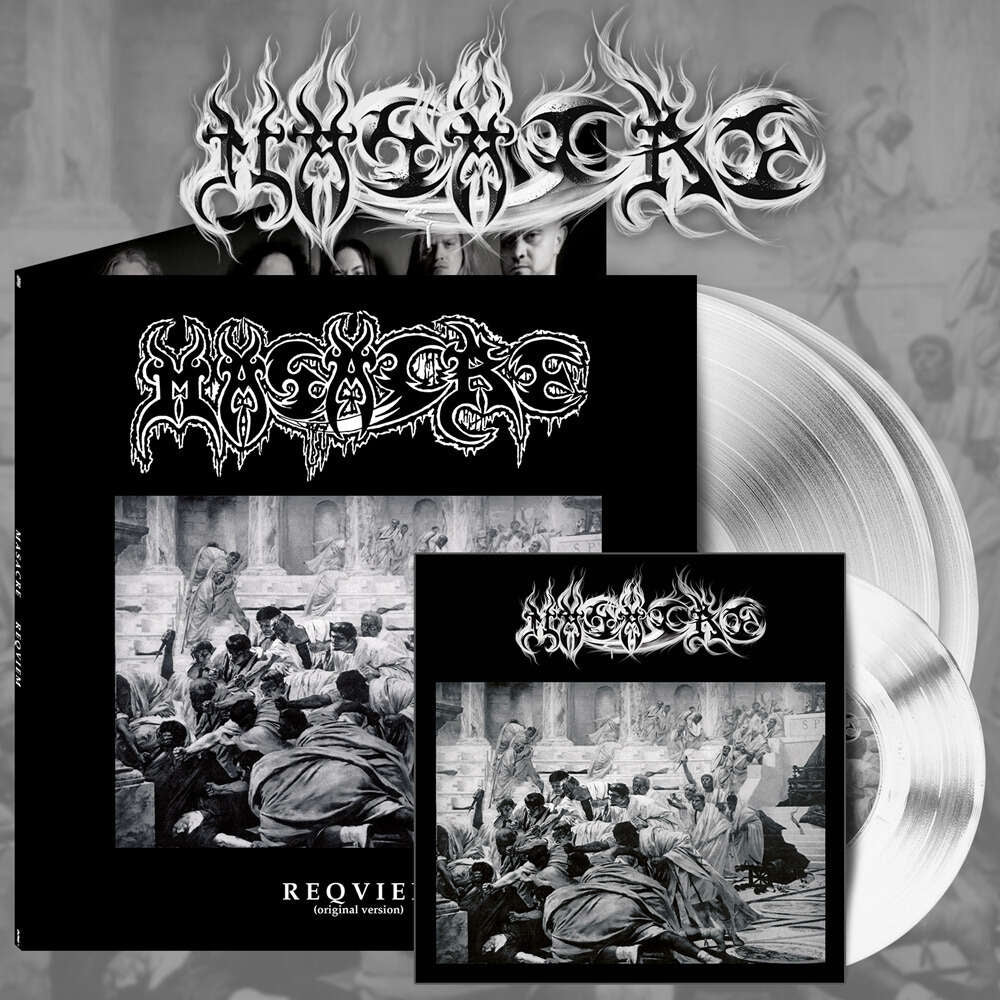 Masacre - Reqviem - DOUBLE LP GATEFOLD COLORED + 7" EP - Osmose Productions
