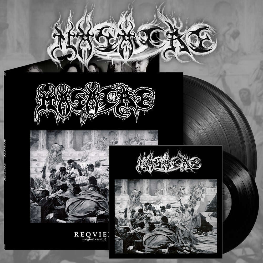 Masacre - Reqviem - DOUBLE LP Gatefold - Osmose Productions