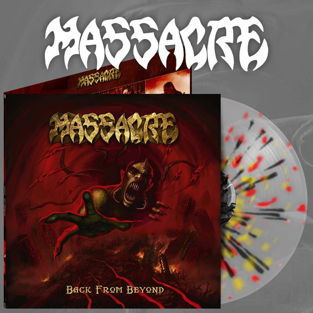 Massacre - Back From Beyond - LP Gatefold Colored - Osmose Productions