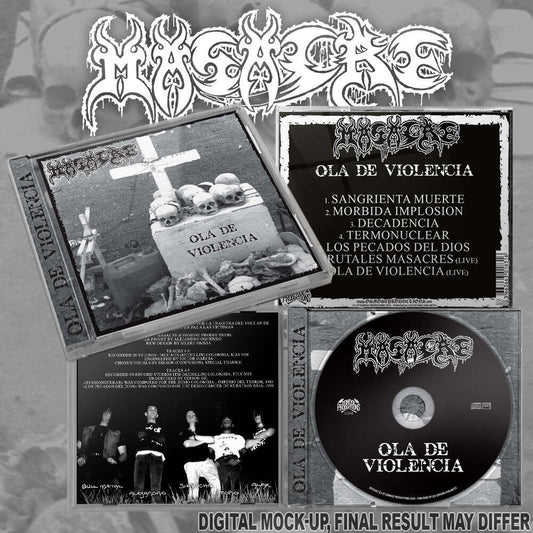 Massacre - Ola De Violencia + Bonus - CD - Osmose Productions