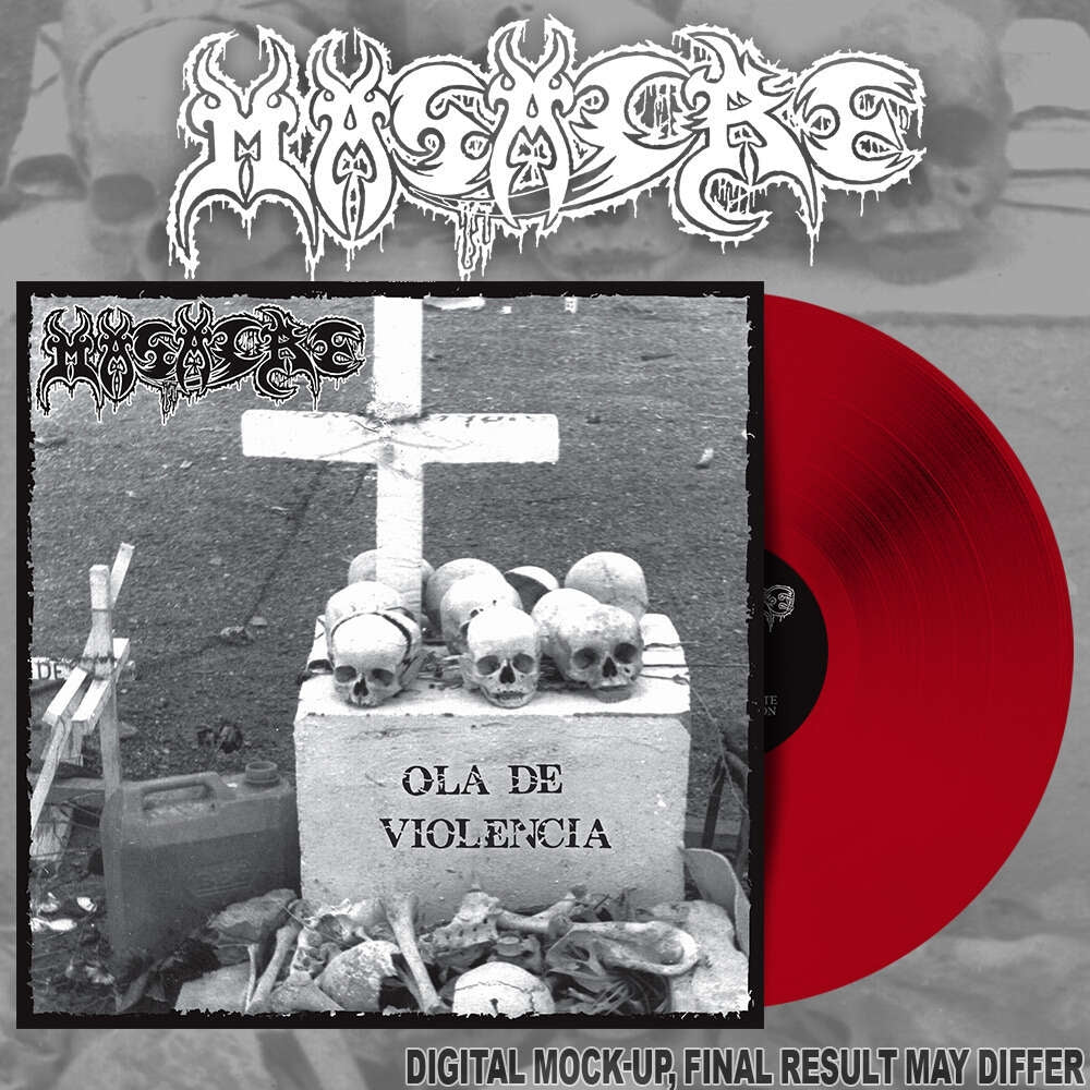 Massacre - Ola De Violencia + Bonus - LP COLORED - Osmose Productions