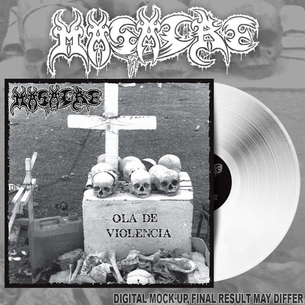 Massacre - Ola De Violencia + Bonus - LP COLORED - Osmose Productions