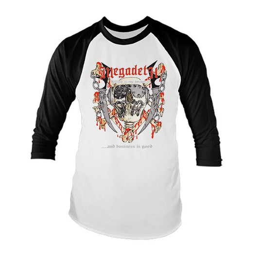 Megadeth - Killing Is My Business (Raglan) - T Shirt Jersey - Vision Merch