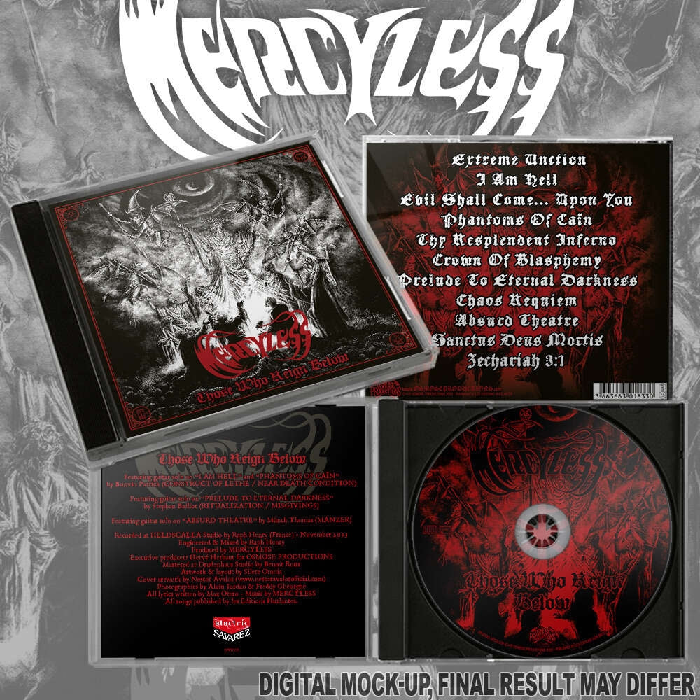 Mercyless - Those Who Reign Below - CD - Osmose Productions