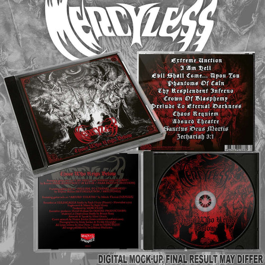 Mercyless - Those Who Reign Below - CD - Osmose Productions