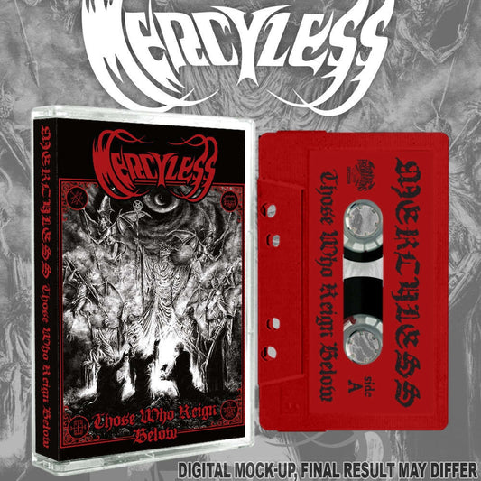 Mercyless - Those Who Reign Below - TAPE - Osmose Productions