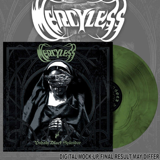 Mercyless - Unholy Black Splendor - LP COLORED - Osmose Productions