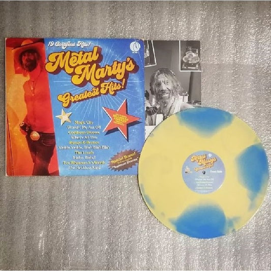 Metal Marty - Greatest Hits - LP COLORED - Reptilian