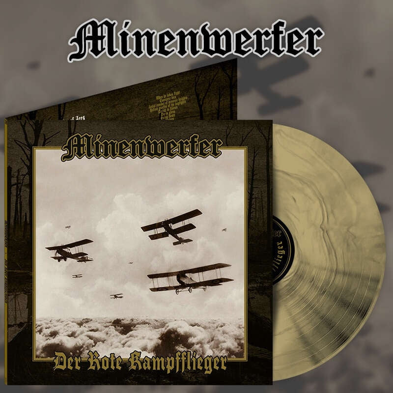 Minenwerfer - Der Rote Kampfflieger - LP Gatefold Colored - Osmose Productions