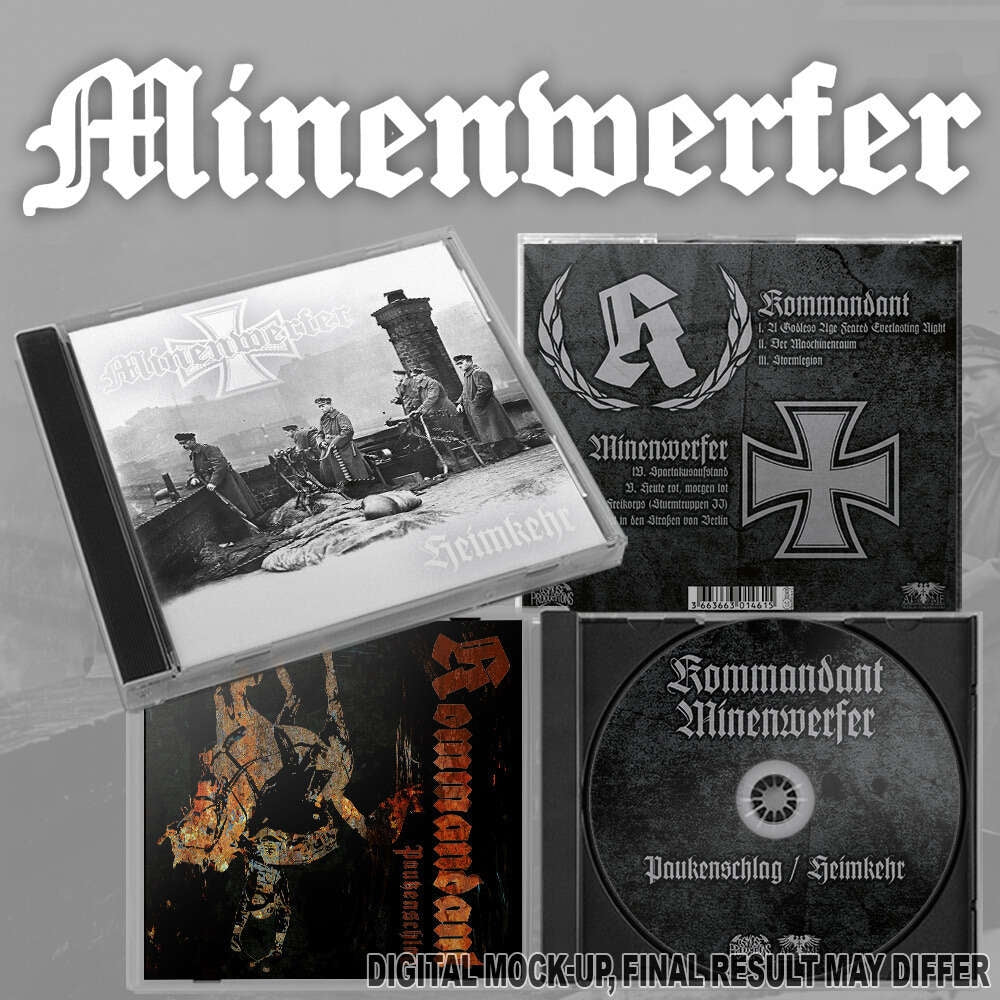 Minenwerfer / Kommandant - Heimkehr - CD - Osmose Productions