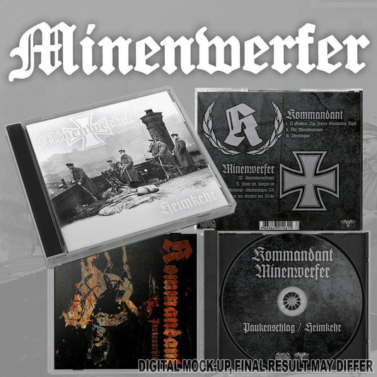 Minenwerfer / Kommandant - Heimkehr - CD - Osmose Productions