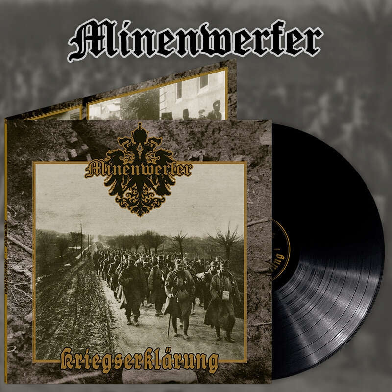 Minenwerfer - Kriegserklärung - LP Gatefold - Osmose Productions