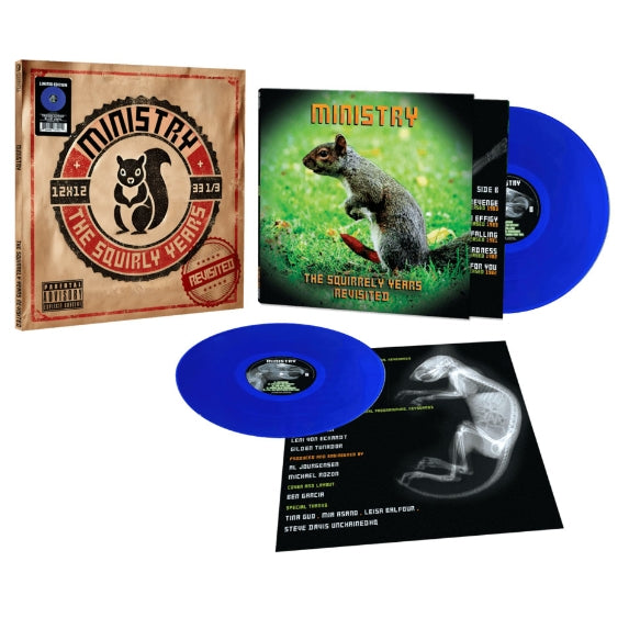 Ministry - The Squirrely Years - LP COLORED - Cleopatra Reords