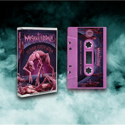 Misanthropic - Festering Nihilistic Hatred - TAPE - Iron Fortress Records - Image 2