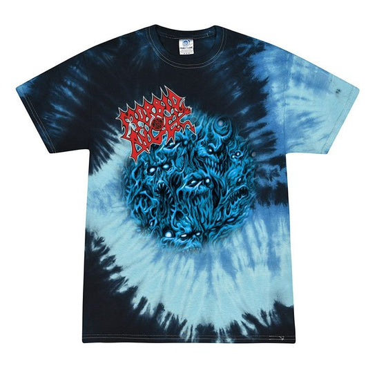 Morbid Angel - Altars Logo Blue Tie Dye - T shirt - Vision Merch
