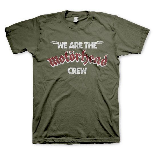 Motörhead - Crew Military - Tee - T shirt - Vision Merch