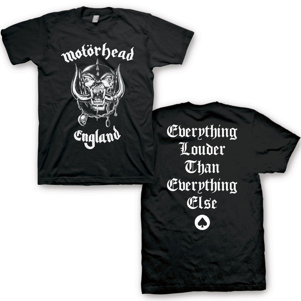 Motörhead - Everything Louder- Tee - T shirt - Vision Merch