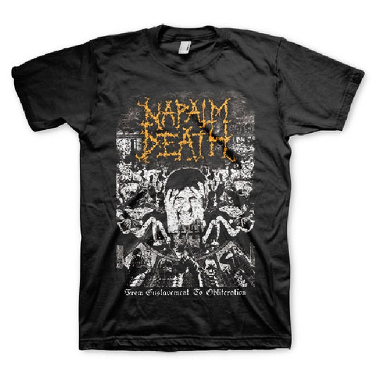 Napalm Death - From Enslavement to Obliteration - T shirt - Vision Merch