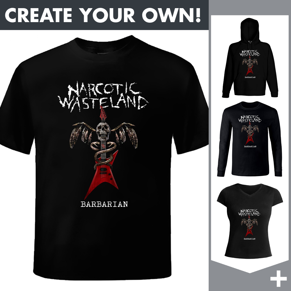 Narcotic Wasteland - Barbarian - Merchandising