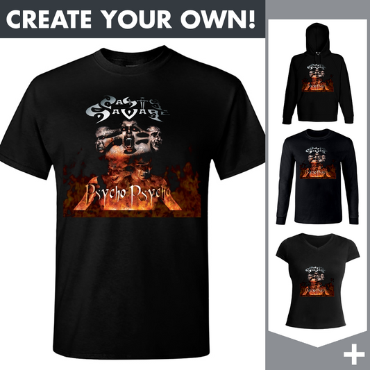 Nasty Savage - Psycho psycho - Merchandising