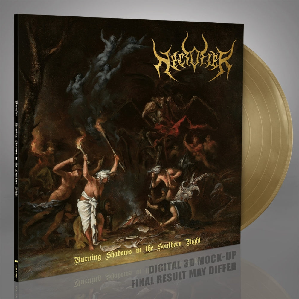 Necrofier - Burning Shadows in the Southern Night - LP Gatefold Colored - Underground Activists