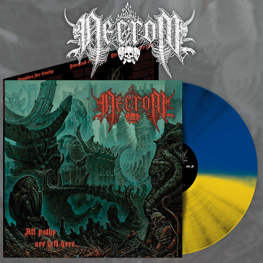 Necrom - All Paths Are Left Here - LP Gatefold Colored - Osmose Productions