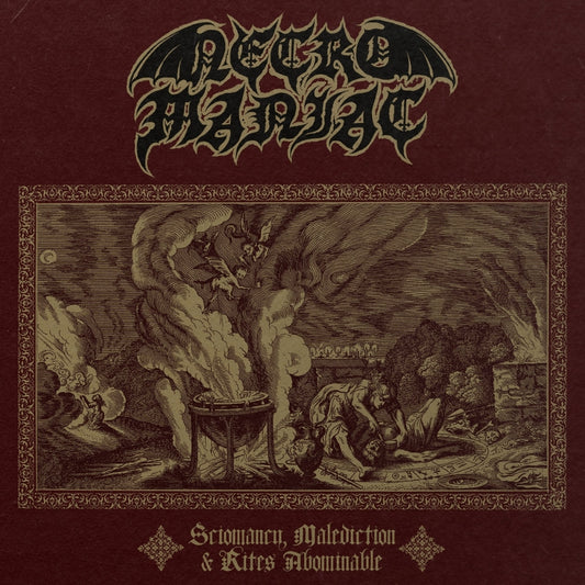 Necromaniac - Sciomancy, Malediction & Rites Abominable - LP - AJNA