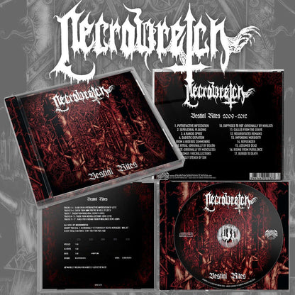Necrowretch - Bestial Rites - CD - Osmose Productions - Image 2