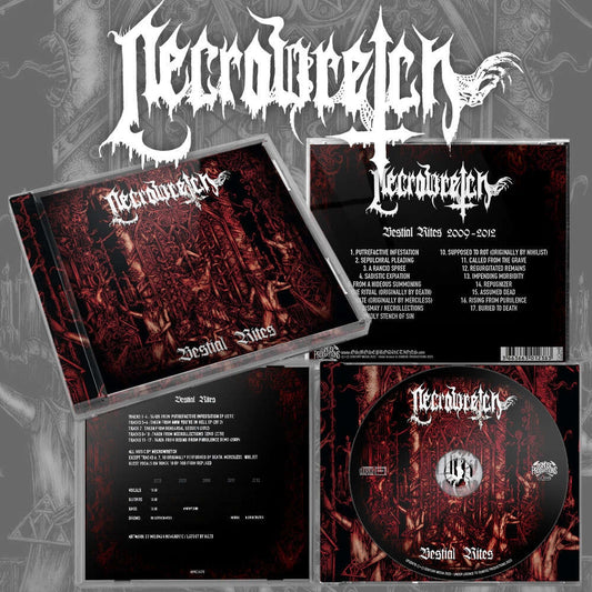Necrowretch - Bestial Rites - CD - Osmose Productions - Image 2