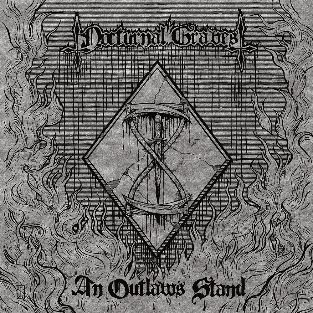 Nocturnal Graves - An Outlaw's Stand - LP COLORED - Underground Activists - Image 2