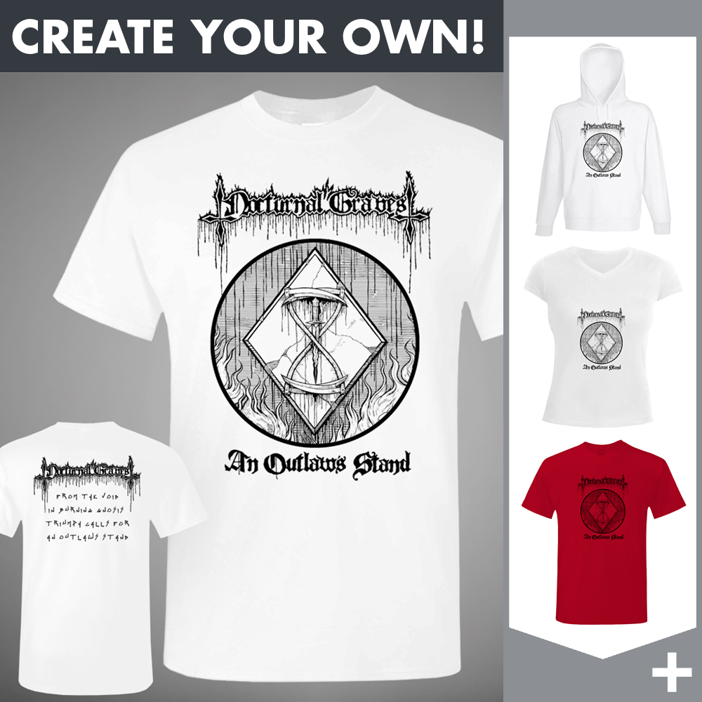 Nocturnal Graves - An Outlaw's Stand [white] - Merchandising