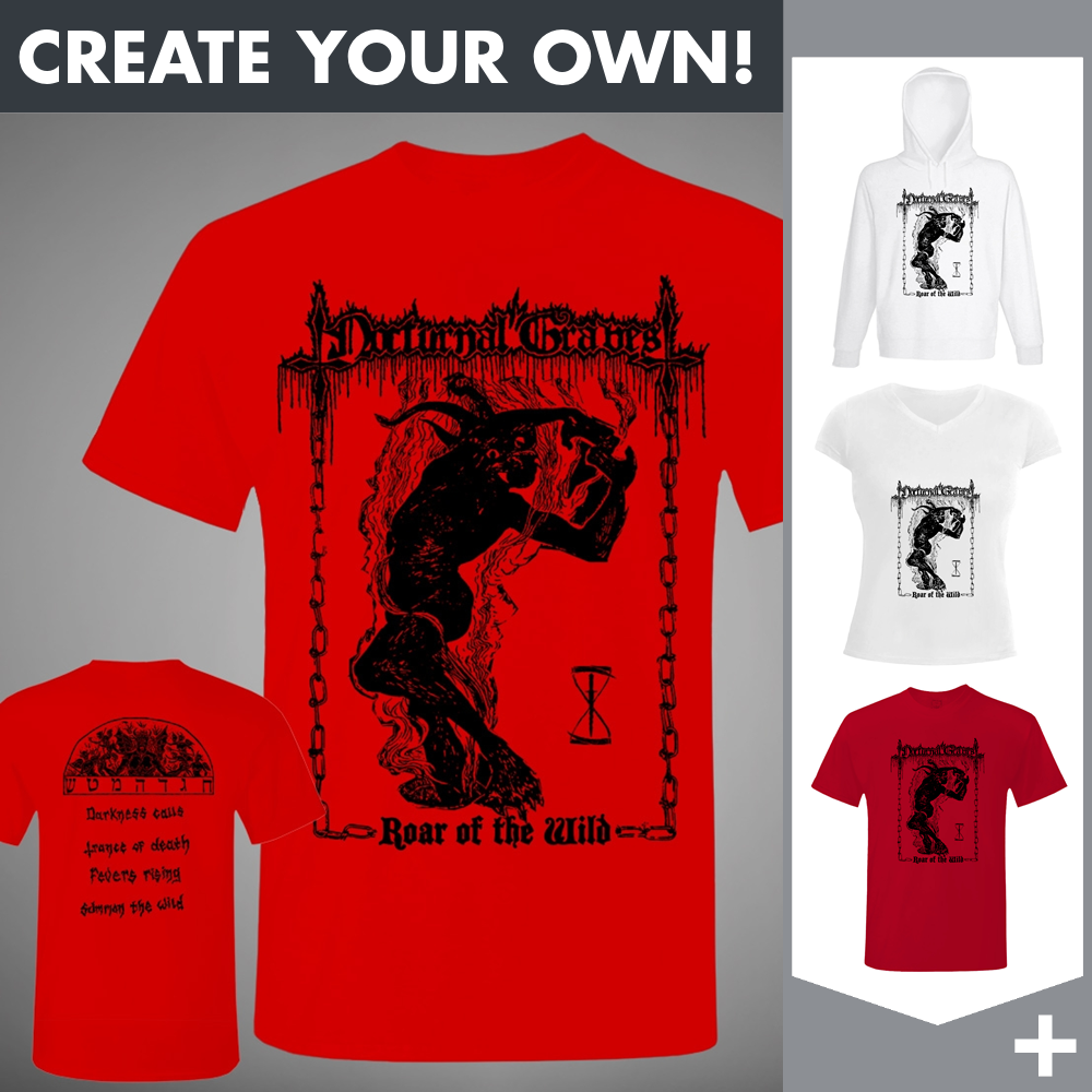 Nocturnal Graves - Roar Of The Wild [red] - Merchandising