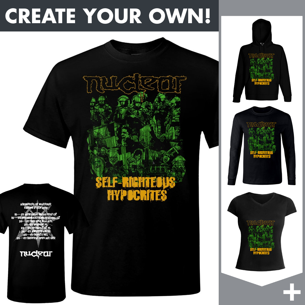 Nuclear - Self Righteous Hypocrites - Merchandising