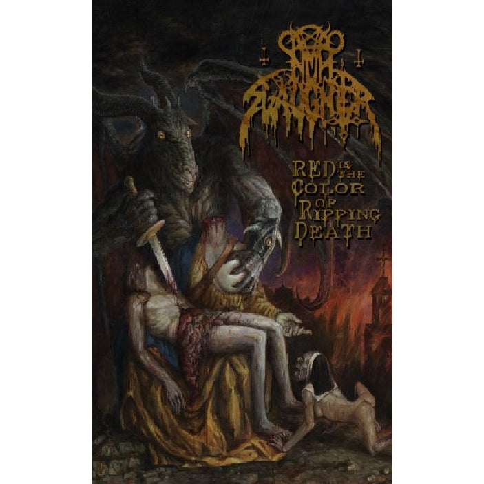 Nunslaughter - Red Is The Color Of Ripping Death - TAPE - Hells Headbangers