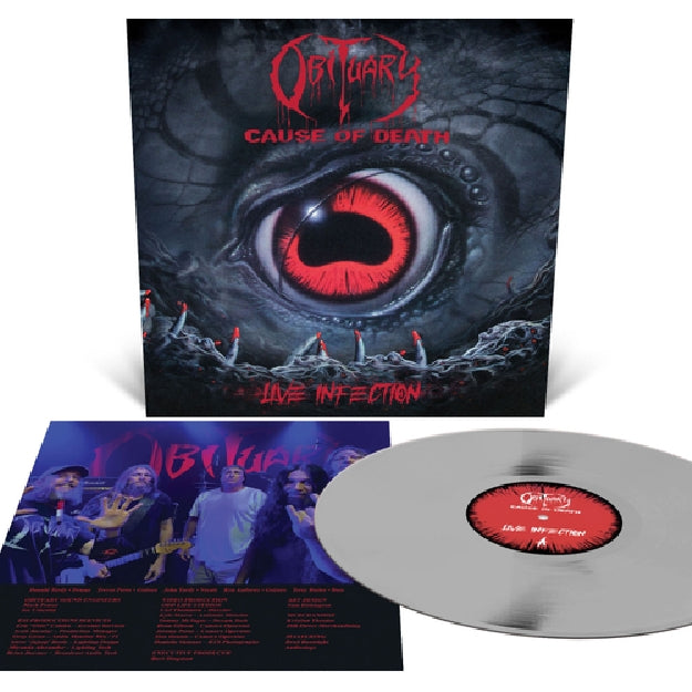 Obituary - Cause of Death Live Infection - LP COLORED - Relapse Records