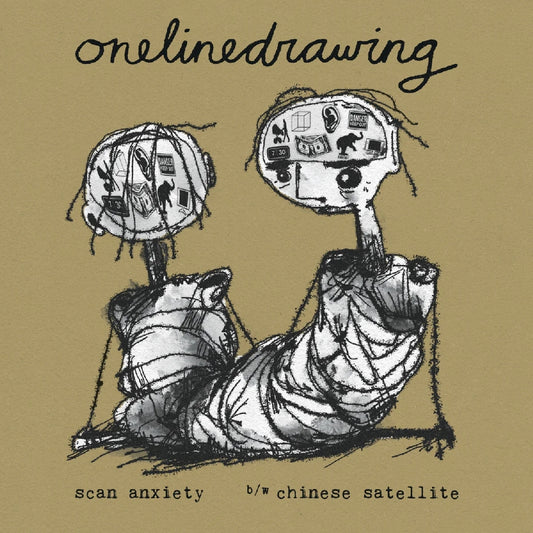 Onelinedrawing - Scan Anxiety - 7 EP - Iodine Recordings - Image 2
