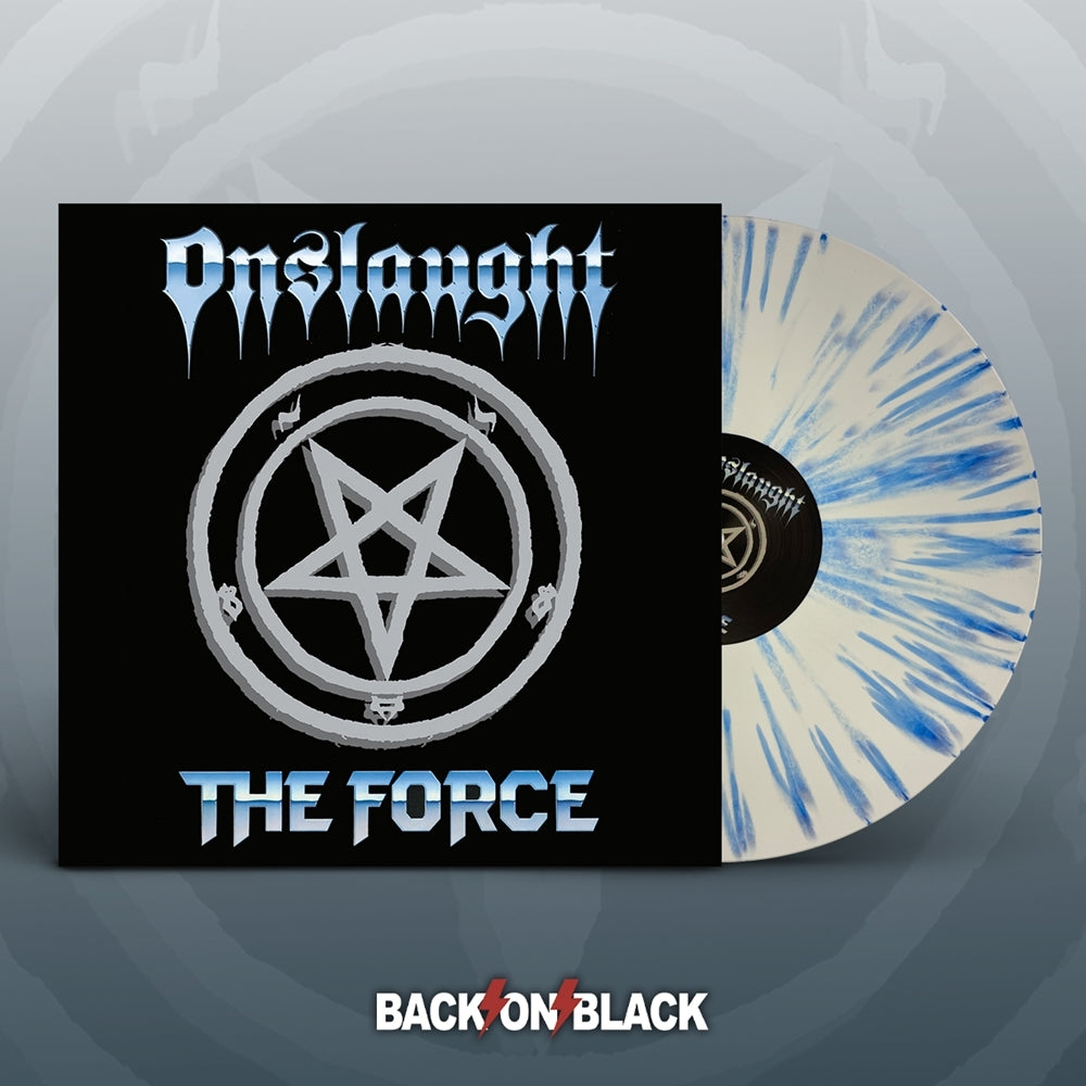 Onslaught - The Force - DOUBLE LP GATEFOLD COLORED - Back On Black