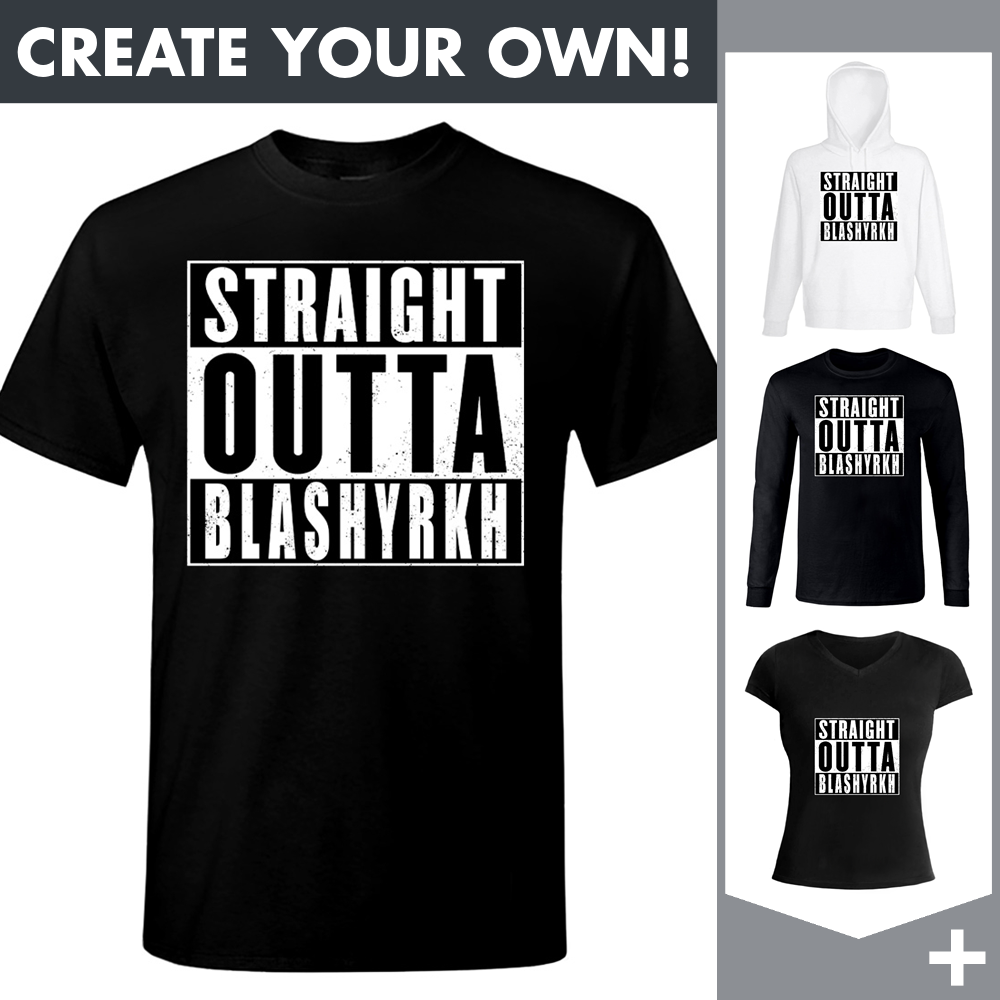 Parody - Straight Outta Blashyrkh - Merchandising