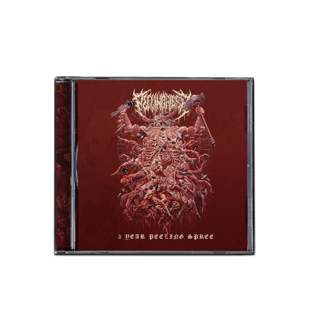 PeelingFlesh - 3 Year Peeling Spree - CD - UNIQUE LEADER