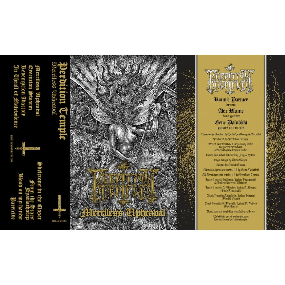 Perdition Temple - Merciless Upheaval - TAPE - Hells Headbangers