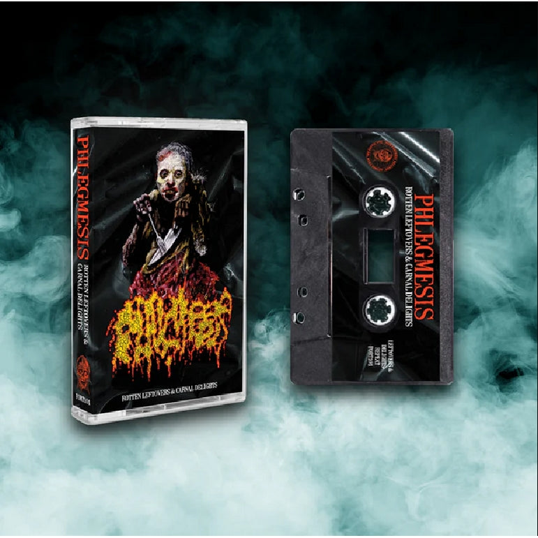 Phlegmesis - Rotten Leftovers & Carnal Delights - TAPE - Iron Fortress Records