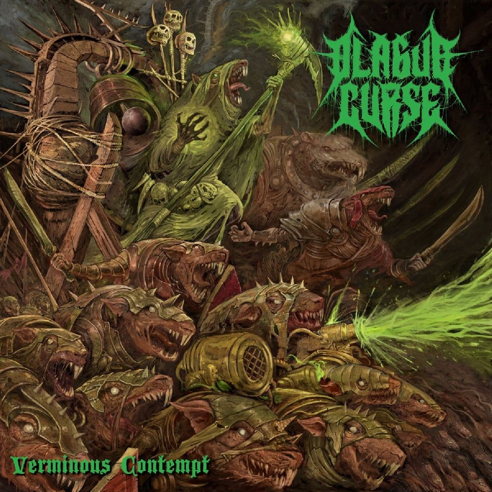 Plague Curse - Verminous Contempt - CD - Adirondack Black Mass