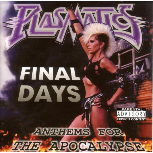 Plasmatics - Final Days: Anthems for the Apocolypse - CD - Plasmatics Media Inc