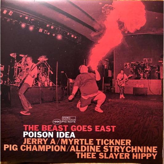 Poison Idea - The Beast Goes East - LP - TKO Records