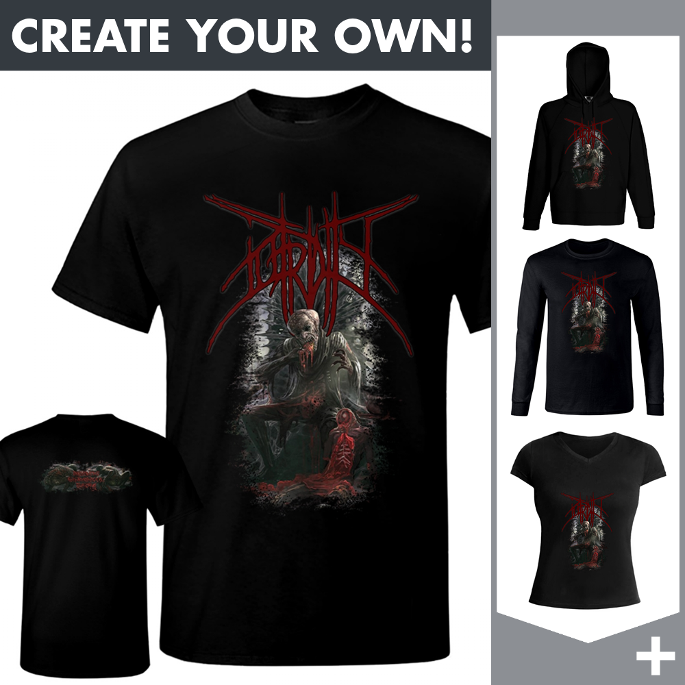 Putridity - Degenerating Throne - Merchandising