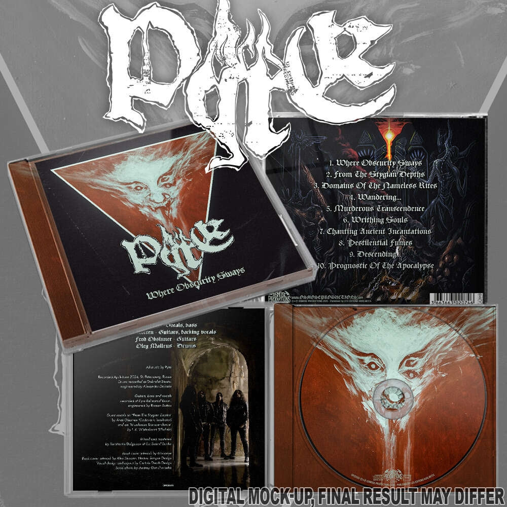 Pyre - Where Obscurity Sways - CD - Osmose Productions