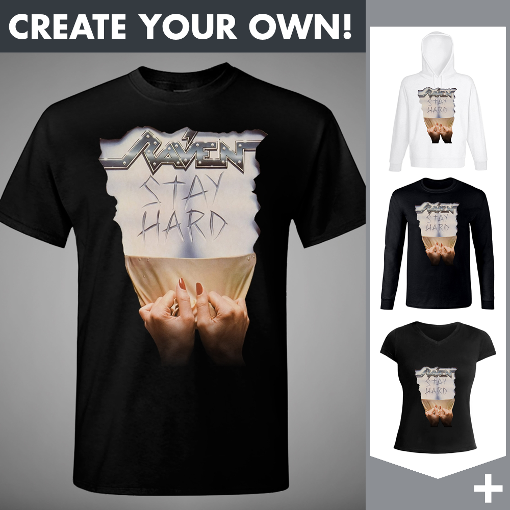 Raven - Stay Hard - Merchandising