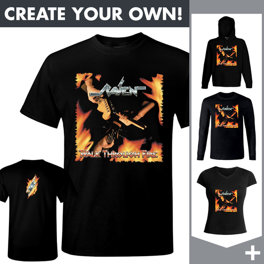 Raven - Walking Through Fire - Merchandising