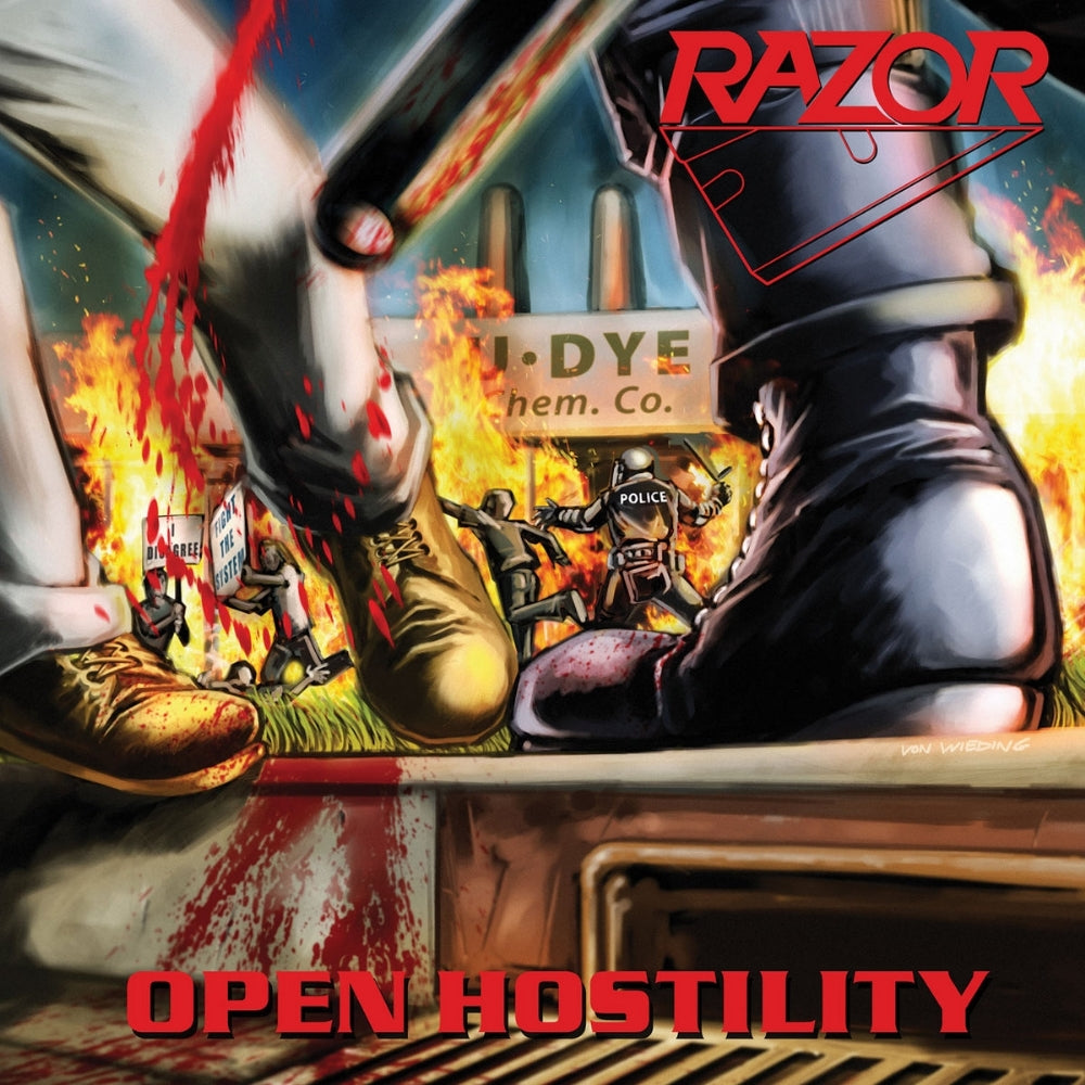 Razor - Open Hostility - LP - High Roller Records