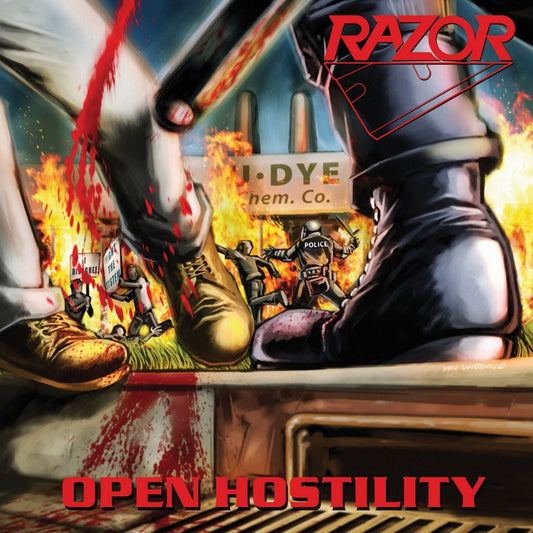 Razor - Open Hostility - LP - High Roller Records